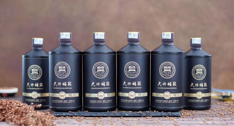 大師傳釀酒53%voI優(yōu)級(jí)醬香型白酒 500ML*6瓶